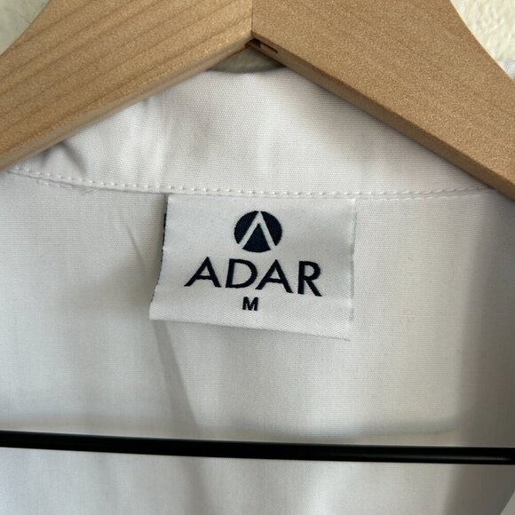 NWT Adar Scrub Jacket White Classic Fit Doctor Nurse Lab Coat 806 - Picture 7 of 8